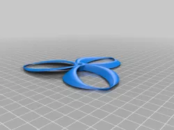 5" tri-loop efficient toroidal prop. (Difficult to print)
