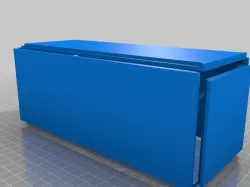#5Slide Top Rabbet Box (Customizer for 3D Printers and CNC)