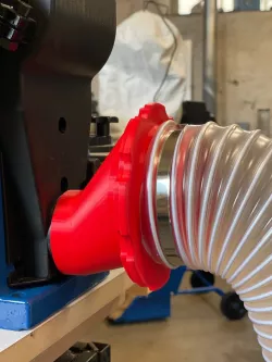 Adapter suction hose, Adapter für die Absauganlage