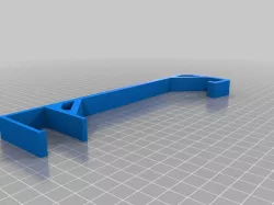 Artillery Sidewinder X2 LED light bar holder