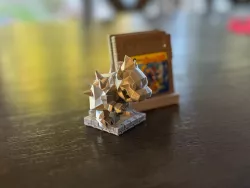 Bowser Gameboy Cartridge Stand