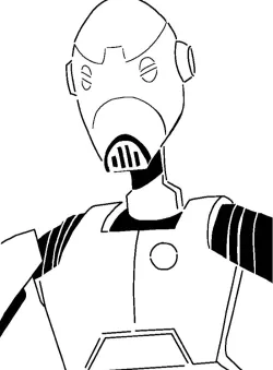 BX-series droid commandos stencil