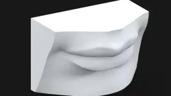David's lips