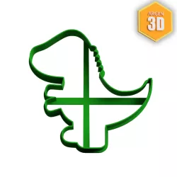 dino cookie cutter - baby dino 