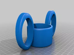 dubble rings cup Holder ( rehab use )