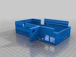 Ender 3 (V2) front case for BTT Manta E3 EZ, for stock board/SKR Mini E3, and for Orange Pi Zero 2