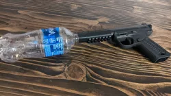(fixed threads) Snorri's Airsoft Soda bottle flash hider adaptor (short)