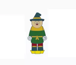 Flatminis Continued - Scarecrow