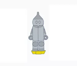 Flatminis Continued - Tin Woodman