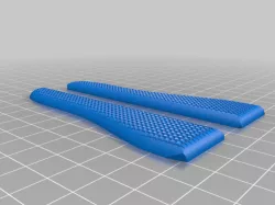 Knife Handle for a ceramic bladed kitchen knife 4"