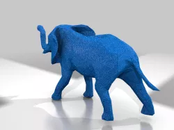 Low Poly Elephant