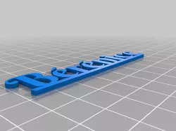 My Customized Christmas Name Ornament