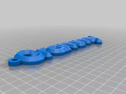 My Customized name keychain