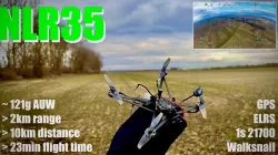 #NLR35 digital nanolongrange FPV drone