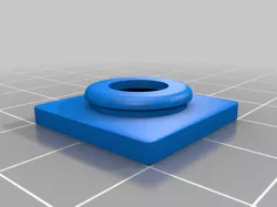 Number Block Face Plate