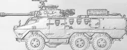 Ratel - South African infantry fighting vehicle