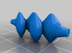 Tesla Valve 3D (template)