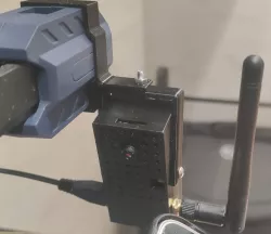 The best ESP3 camera case with usb, sd card and antena, and all board pins accessible, holder and Anycubic Vyper bracket