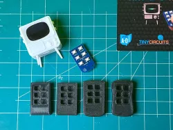 Tiny TV Remote Control Case (Tiny Circuits Tiny TV Kit)