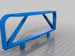 traxxas slash nerf bar for wide body