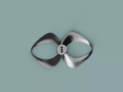 V6 3" Toroidal Prop With 5mm Shaft and T-Mounts.