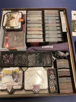 Vindication - Core Box Organization (holds L&A, Myths & Wonders, Odyssey, and Chronicles expansions)