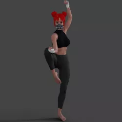 Aiko Dark kung fu