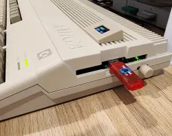 Amiga 500 Gotek bracket