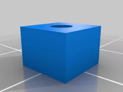 Axial SCX10 chassis screw insert