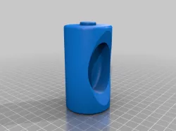 Barrel BIGGER Hole ("Mason Jar Candy Machine")