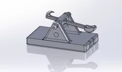 Basic Catapult Rubber Band Version