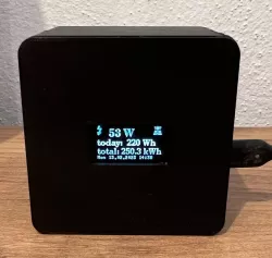 Case for OpenDTU with integrated OLED Display