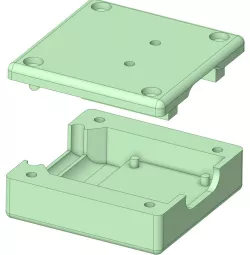 CH340E USB-C adapter case