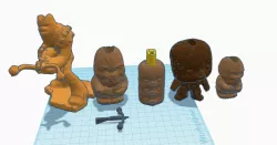 Chewbacca regular/mini Bic Buddy 