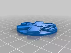EMS Star of Life Keychain