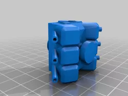 Engine Croc Charm