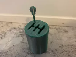 gear shift keychain