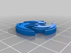Genshin Impact Element Keychains