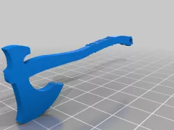 God of War Leviathan Axe Keychain