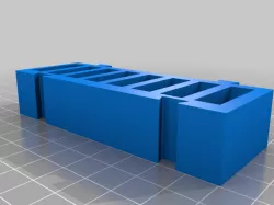 Jasond-Compatible parametric battery holder for cylidrical, rectangular and coin cells