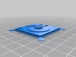 Keychain with ITT Chilesotti school logo