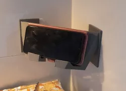 Kitchen Corner wall phone holder