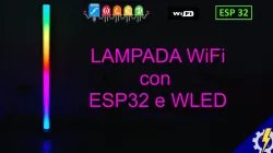 Lamp Wled neopixel - Wled Lap