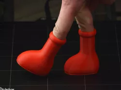 Mini Big Red Boots