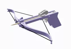 Miniature Toothpick Crossbow