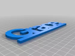 My Customized Custom Text Cookie Cutter grace