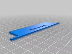 My Customized Dairy Queen Sign for Plasticville Frosty Bar V2