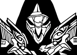 OW Reaper stencil 2