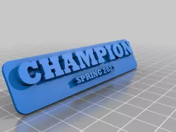 Ping Pong Trophy