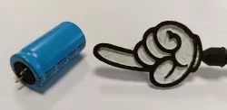 Pointing hand for stick